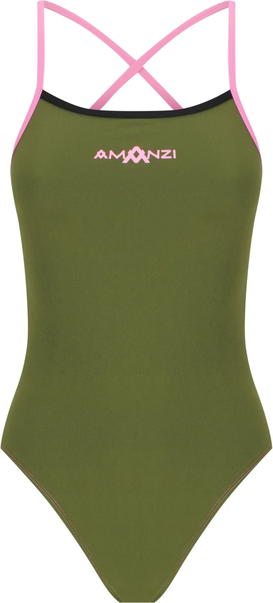 AMANZI GIRLS DESERT BLUSH TIE BACK ONE PIECE