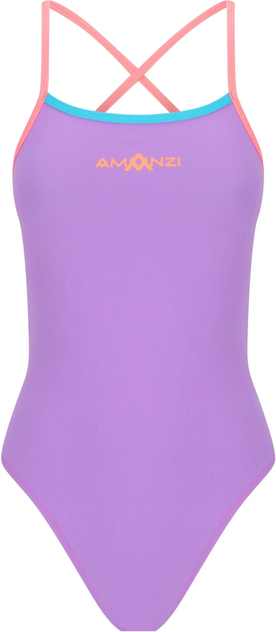 AMANZI GIRLS SPLENDOUR TIE BACK ONE PIECE