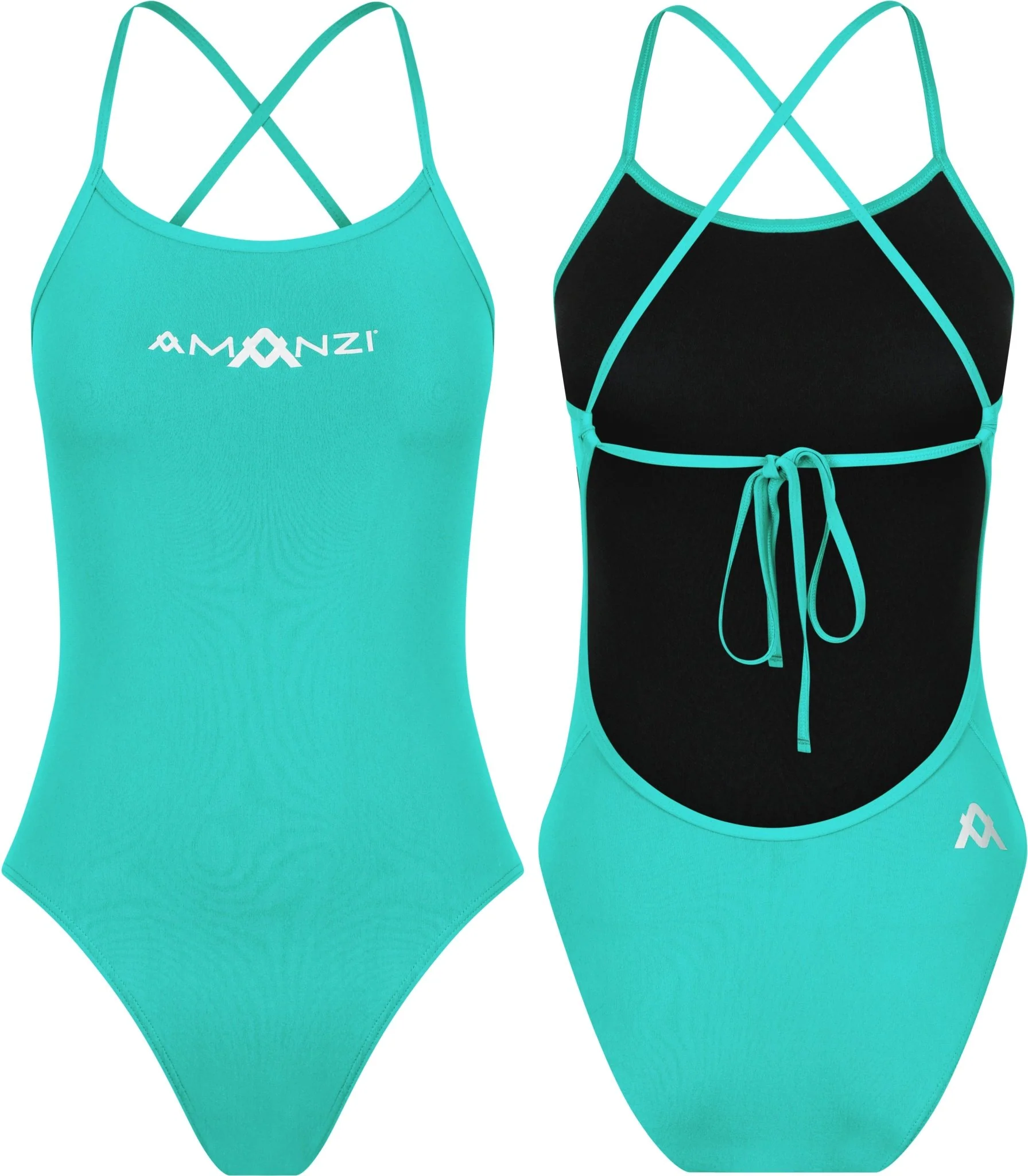 AMANZI WOMENS SPEARMINT TIE BACK ONE PIECE - Image 3