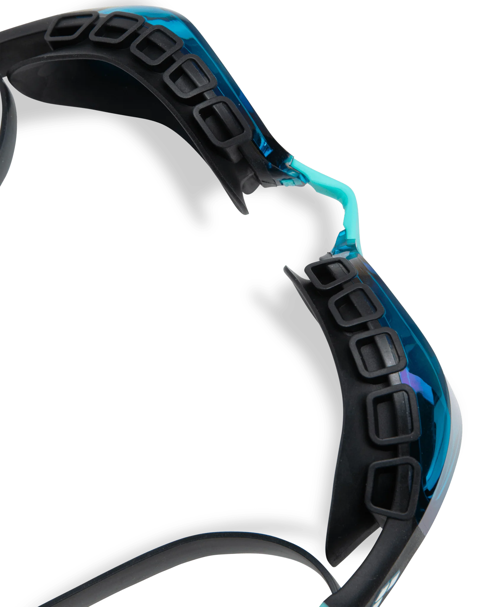 ARENA AIR SONIC MIRROR GOGGLES AQUA LENSES - Image 6