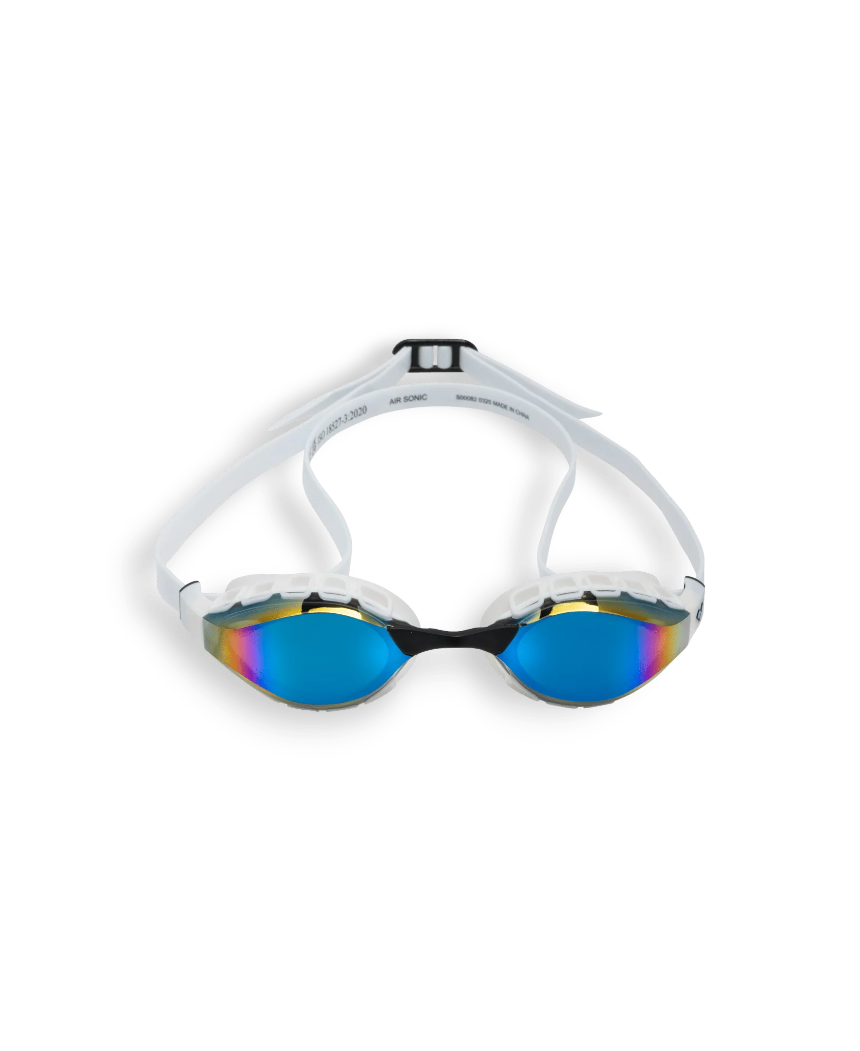 ARENA AIR SONIC MIRROR GOGGLES BLUE LENSES - Image 3