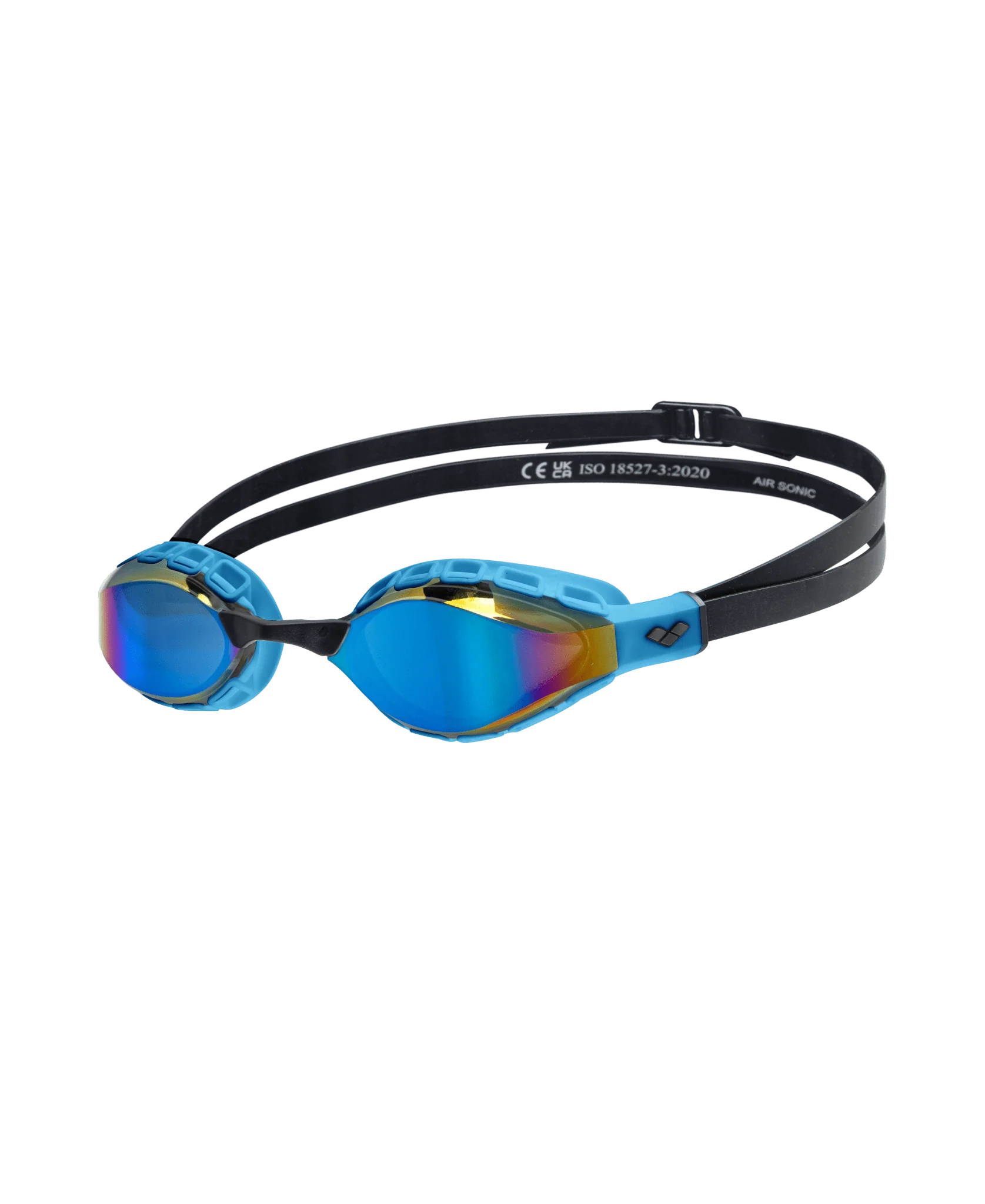 ARENA AIR SONIC MIRROR GOGGLES EMERALD LENSES