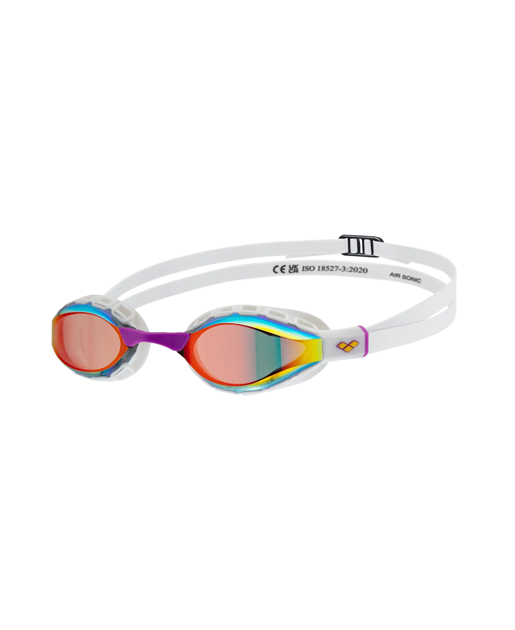 ARENA AIR SONIC MIRROR GOGGLES GOLD LENSES