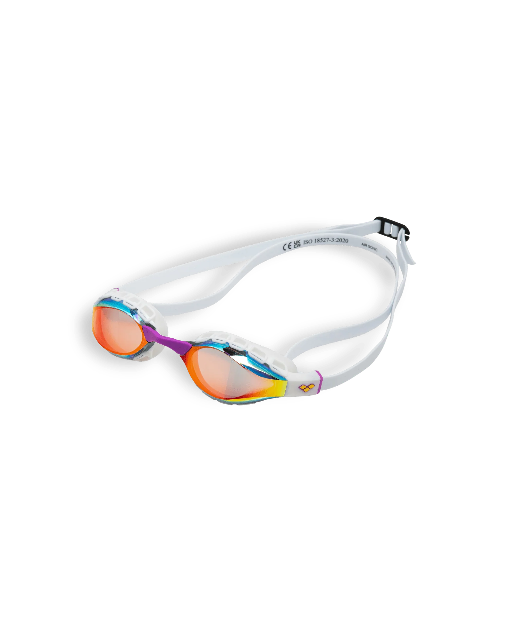 ARENA AIR SONIC MIRROR GOGGLES GOLD LENSES - Image 2