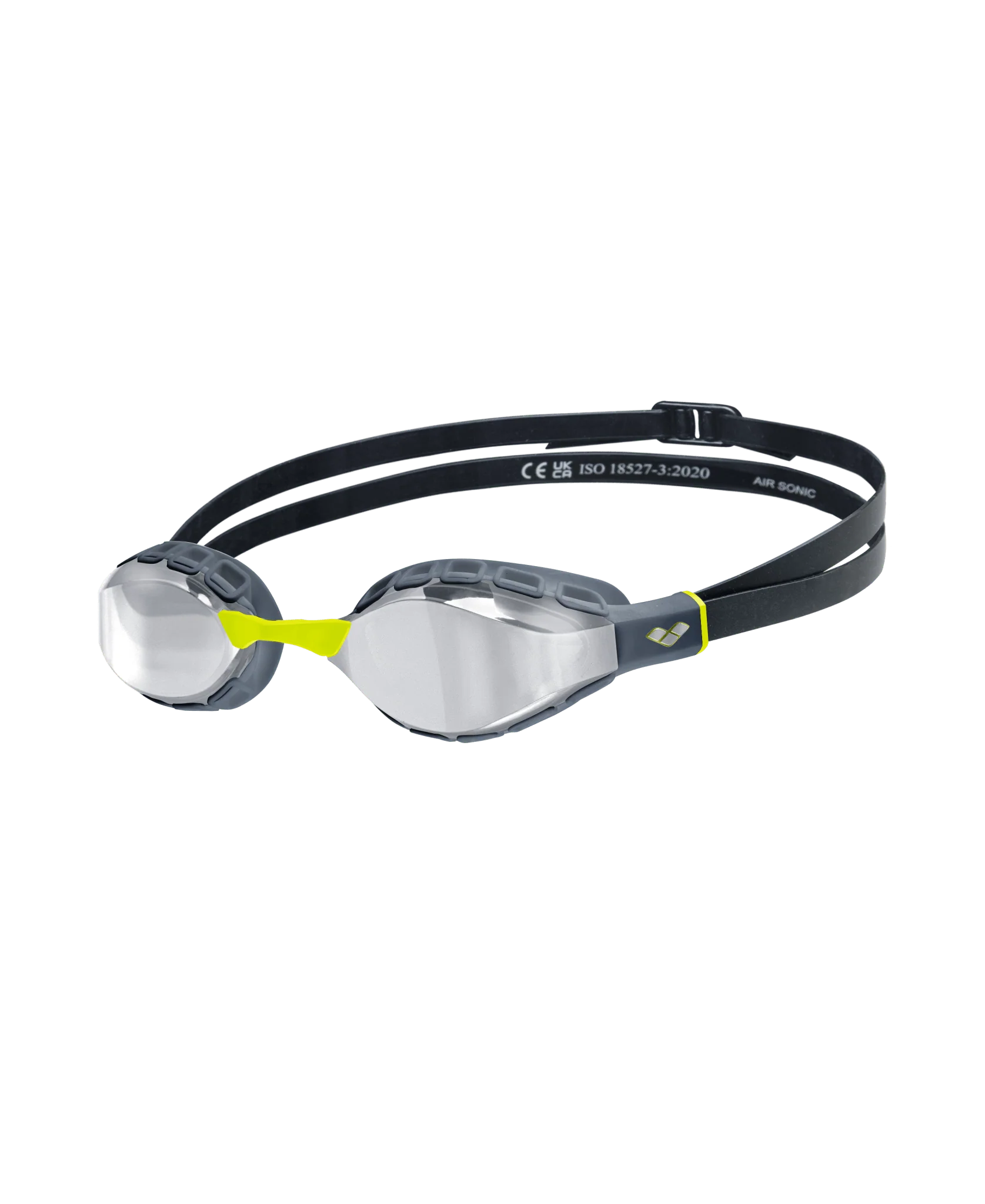 ARENA AIR SONIC MIRROR GOGGLES SILVER LENSES