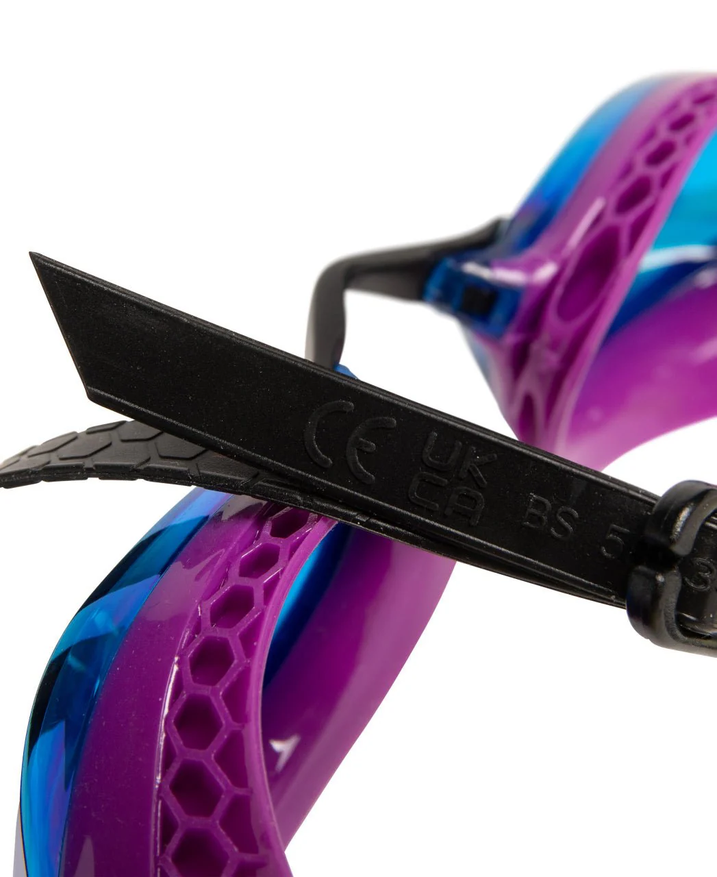 ARENA AIR SPEED MIRROR GOGGLES AQUA LENSES - Image 4