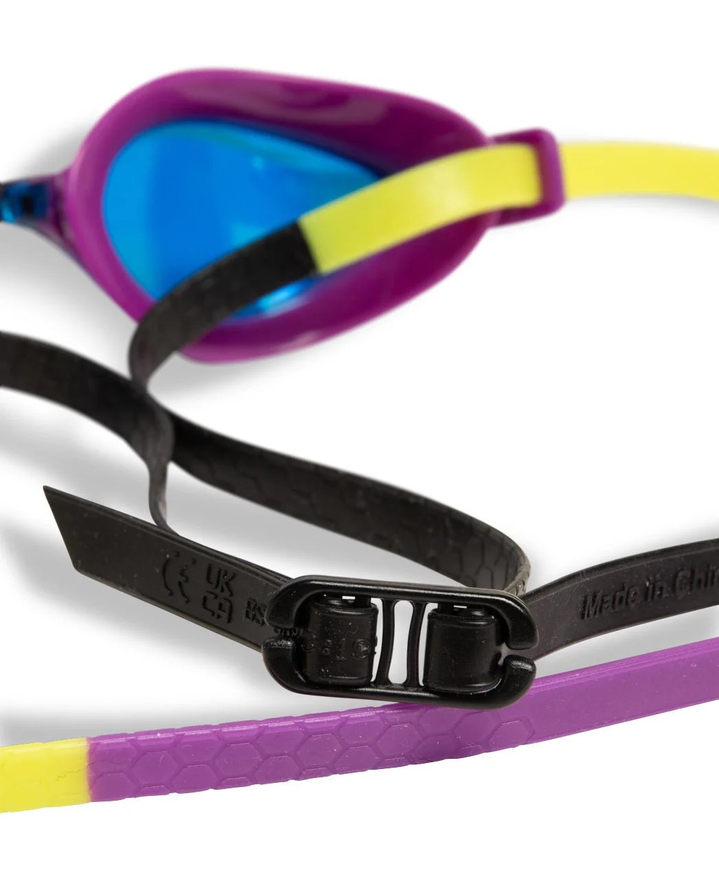 ARENA AIR SPEED MIRROR GOGGLES AQUA LENSES - Image 6