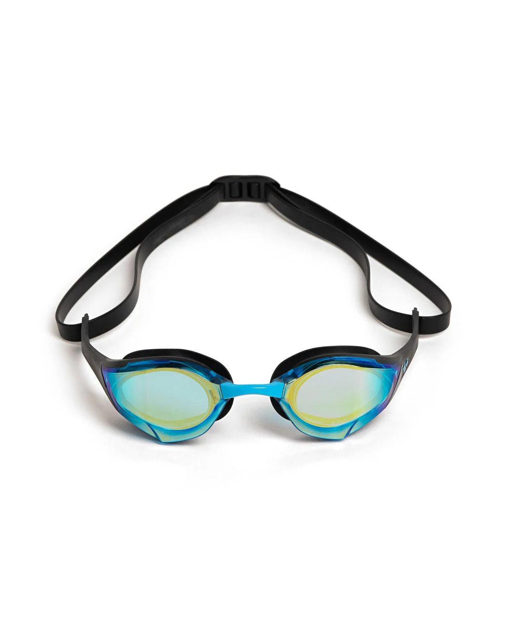 ARENA COBRA EDGE SWIPE MIRROR GOGGLES AQUA LENSES - Image 4