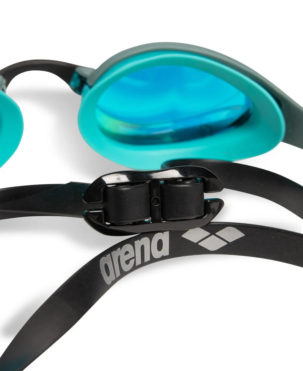 ARENA COBRA ULTRA SWIPE MIRROR GOGGLES AQUA LENSES - Image 5