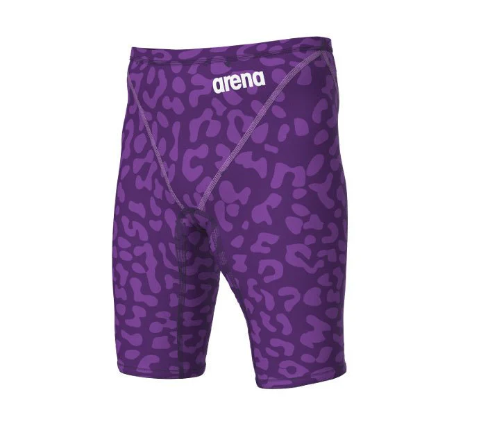 ARENA MENS LEOPARD SKIN VIOLET POWERSKIN ST NEXT JAMMER - Image 6