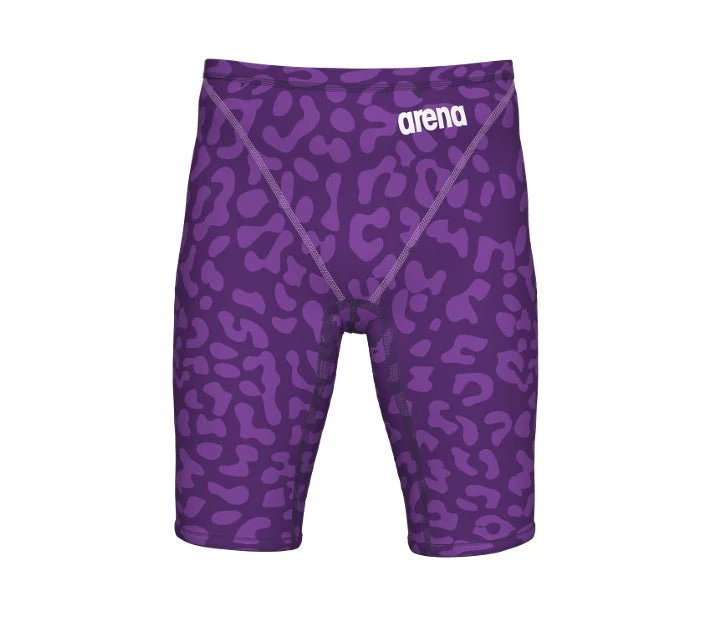 ARENA MENS LEOPARD SKIN VIOLET POWERSKIN ST NEXT JAMMER - Image 7