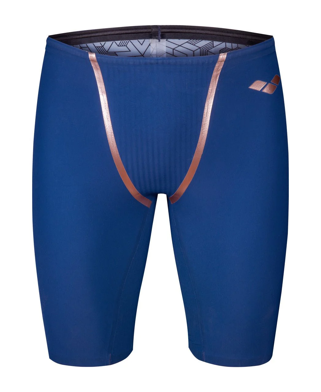 ARENA MENS POWERSKIN NAVY & ROSE GOLD PRIMO JAMMER - Image 6