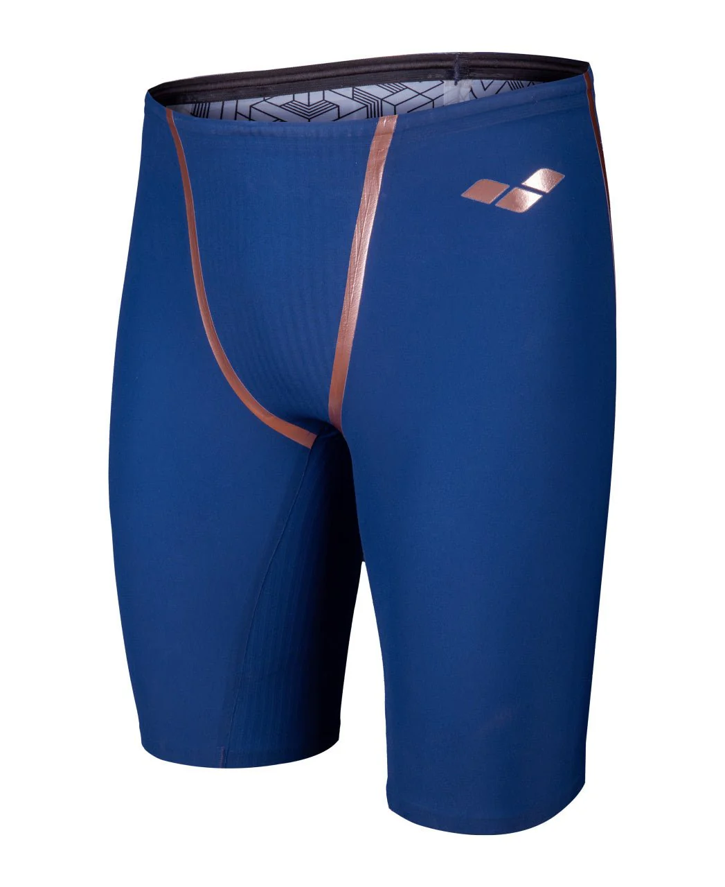 ARENA MENS POWERSKIN NAVY & ROSE GOLD PRIMO JAMMER - Image 7