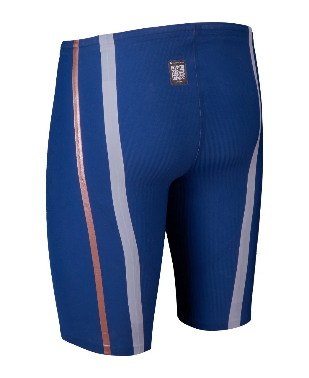 ARENA MENS POWERSKIN NAVY & ROSE GOLD PRIMO JAMMER - Image 9