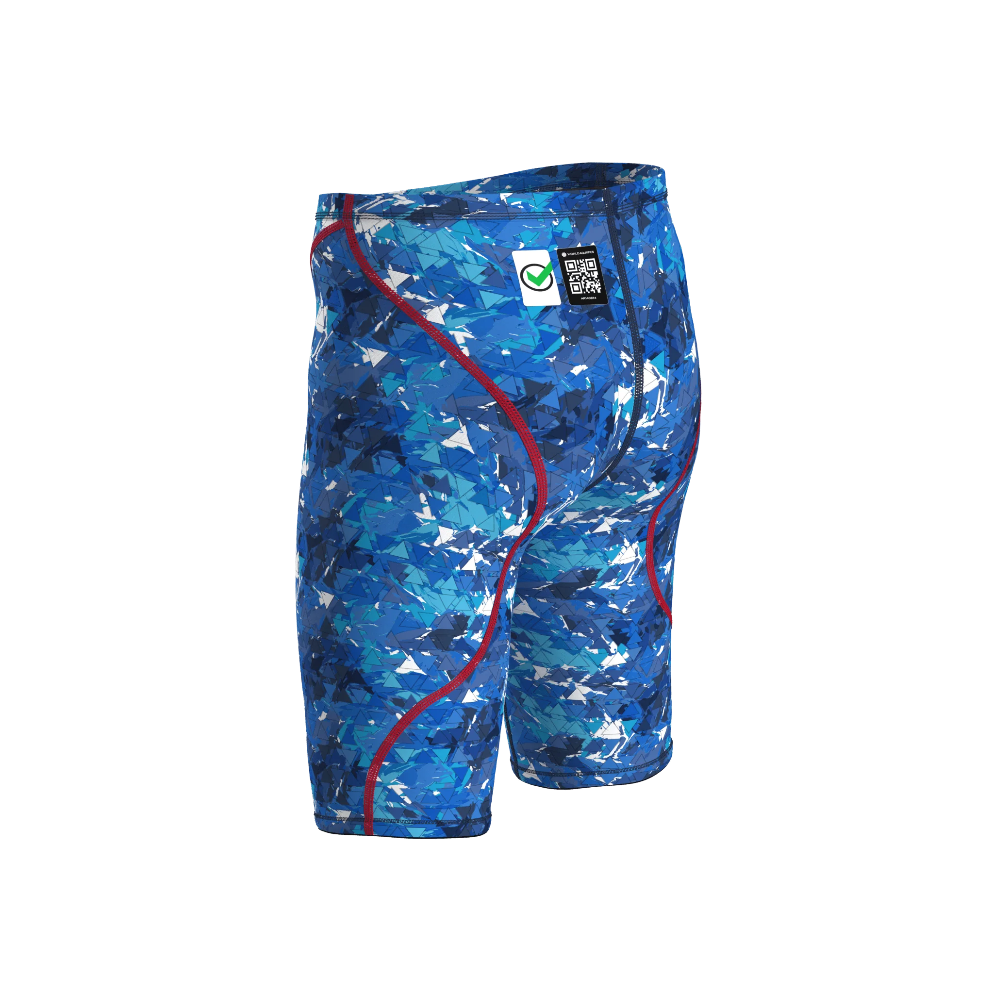 ARENA MENS POWERSKIN ST NEXT SPLASHY MULTI JAMMER - Image 11