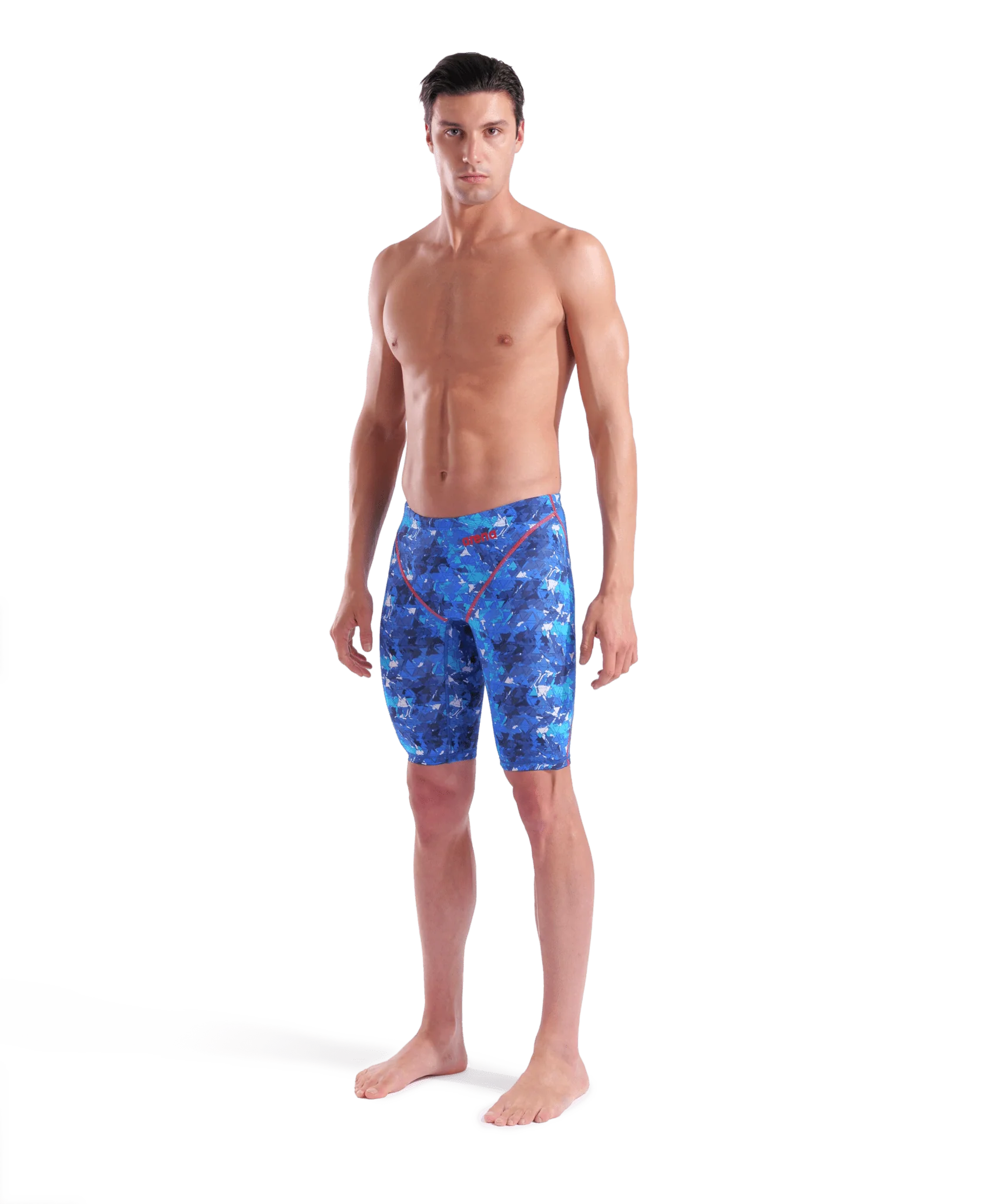 ARENA MENS POWERSKIN ST NEXT SPLASHY MULTI JAMMER - Image 3