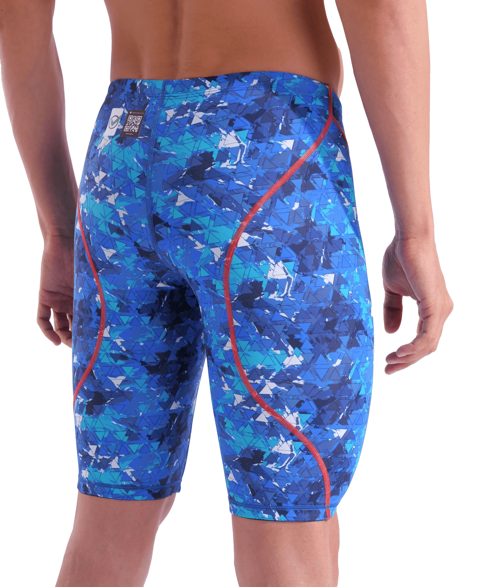ARENA MENS POWERSKIN ST NEXT SPLASHY MULTI JAMMER - Image 4