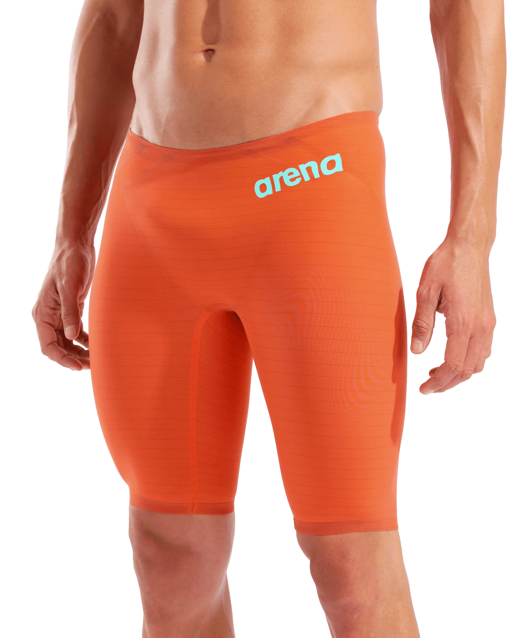 ARENA MENS POWERSKIN SUNSET CORAL CARBON AIR² JAMMER - Image 4