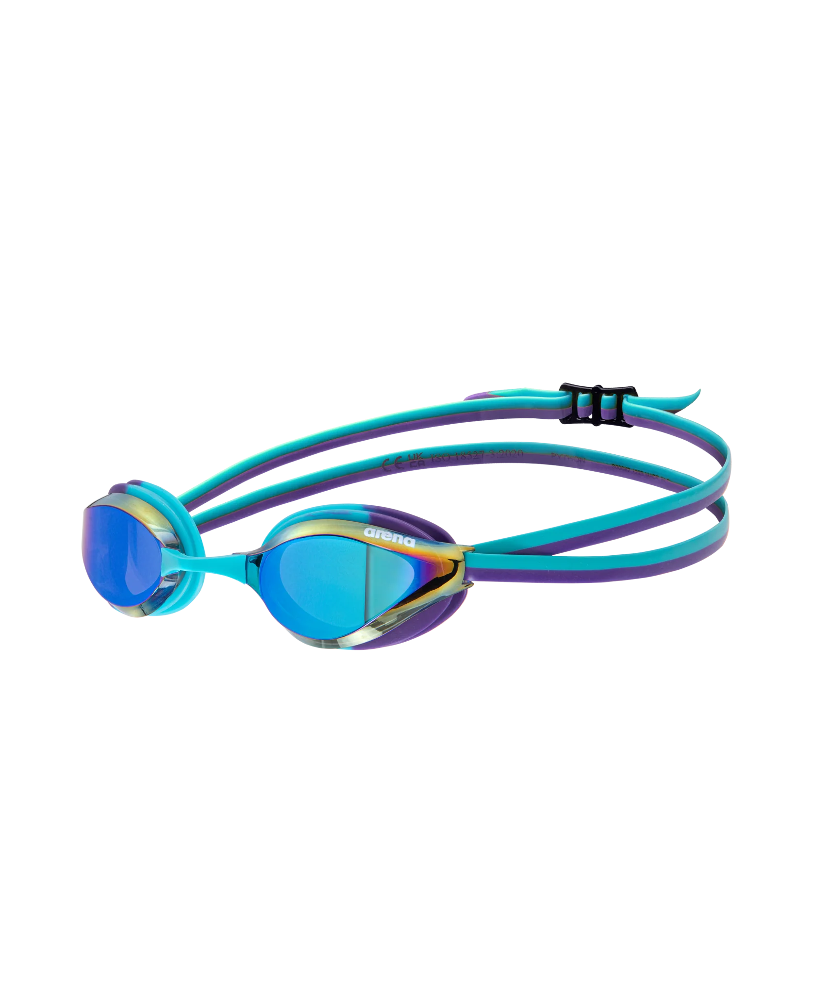 ARENA PYTHON MIRROR JUNIOR GOGGLES EMERALD LENSES