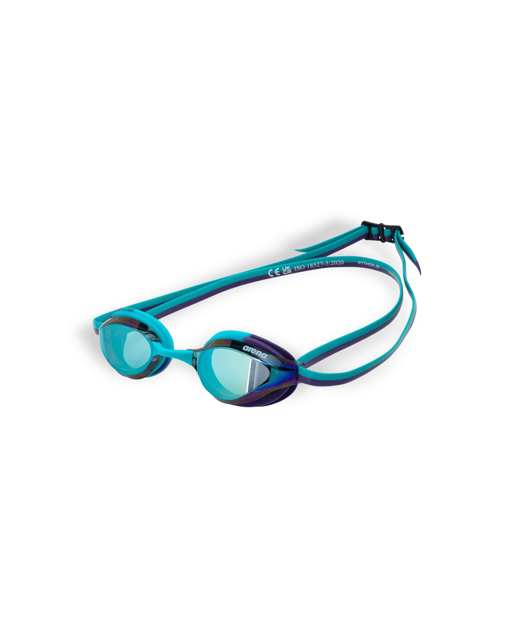 ARENA PYTHON MIRROR JUNIOR GOGGLES EMERALD LENSES - Image 8