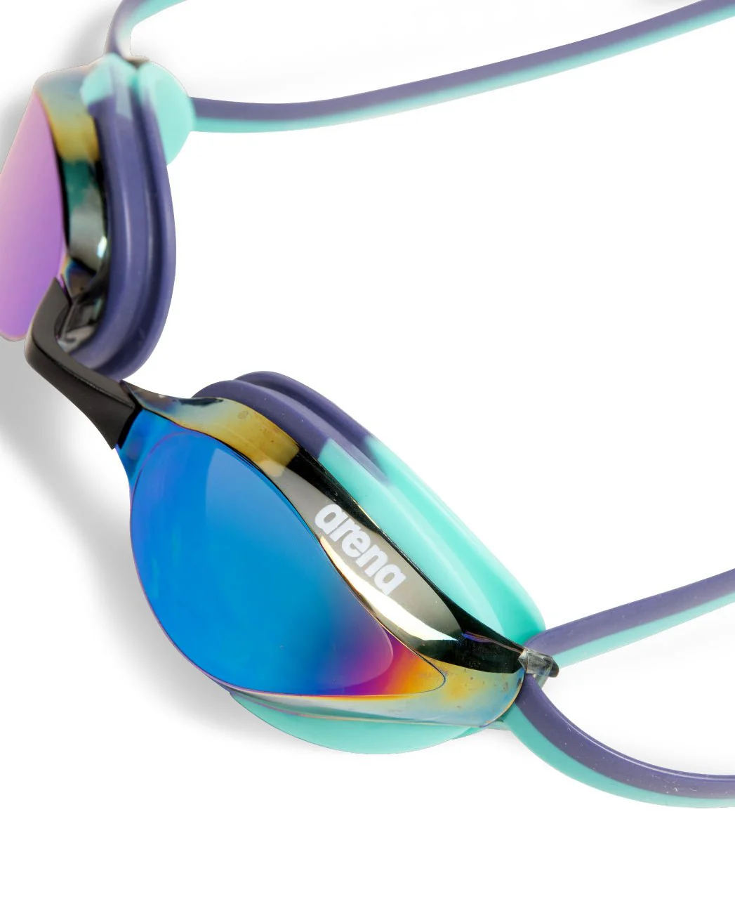 ARENA PYTHON MIRROR GOGGLES TURQUOISE LENSES - Image 6