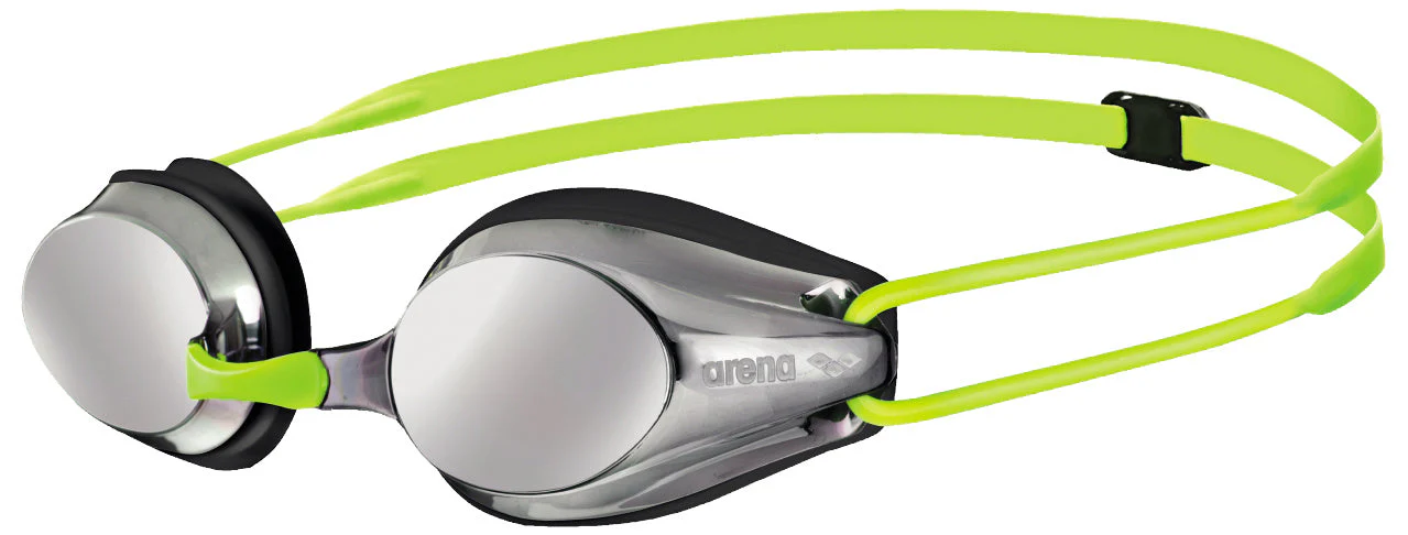 ARENA TRACKS JUNIOR MIRROR GOGGLES SILVER LENSES - Image 3