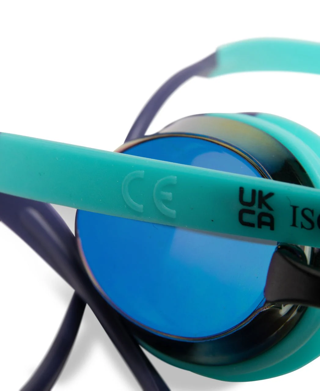 ARENA TRACKS MIRROR GOGGLES TURQUOISE LENSES - Image 4