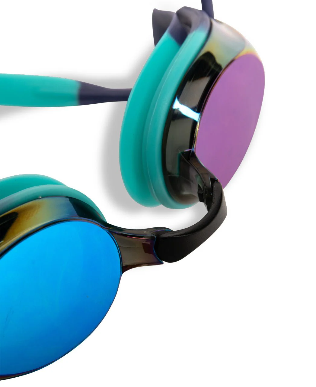 ARENA TRACKS MIRROR GOGGLES TURQUOISE LENSES - Image 5