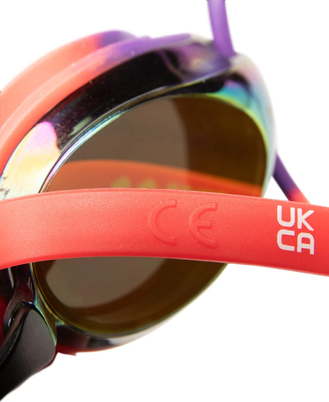 ARENA TRACKS MIRROR GOGGLES YELLOW COPPER LENSES - Image 4