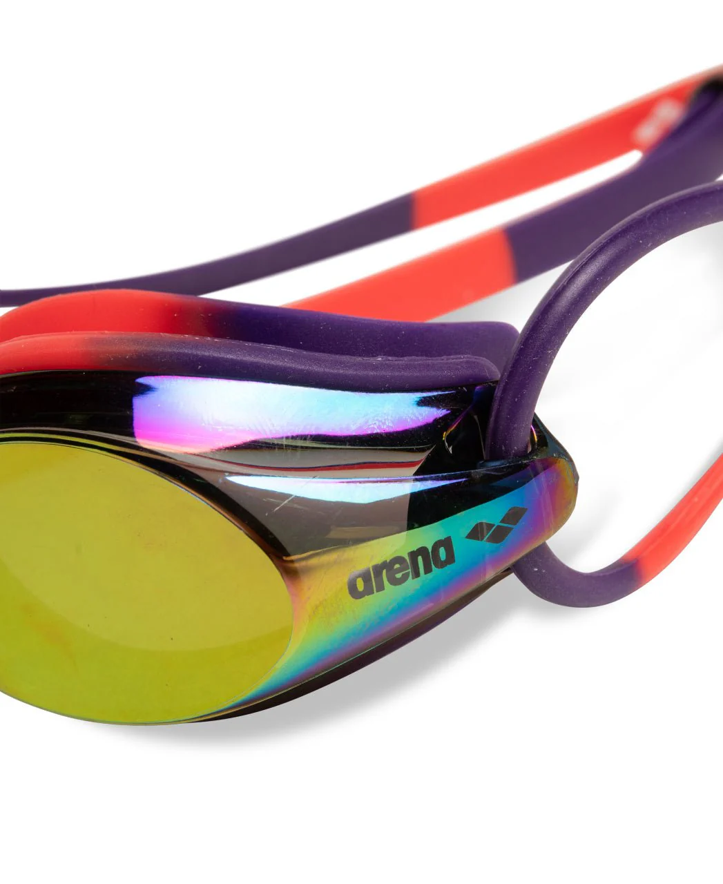 ARENA TRACKS MIRROR GOGGLES YELLOW COPPER LENSES - Image 6