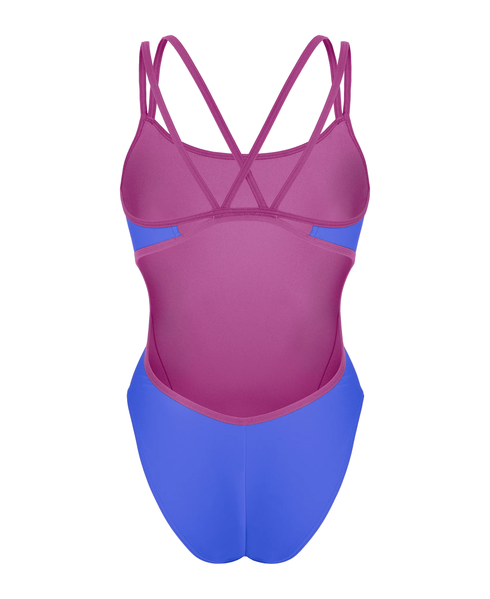 ARENA WOMENS HYPERFLOW SOLID DOUBLE CROSS BACK SWIMSUIT - Image 18