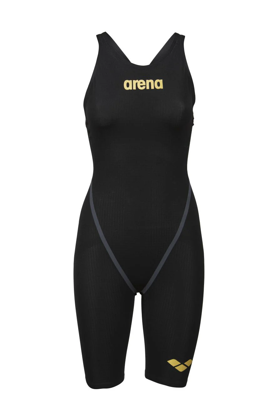 ARENA WOMENS POWERSKIN CARBON CORE FX OPEN BACK KNEESUIT - Image 10