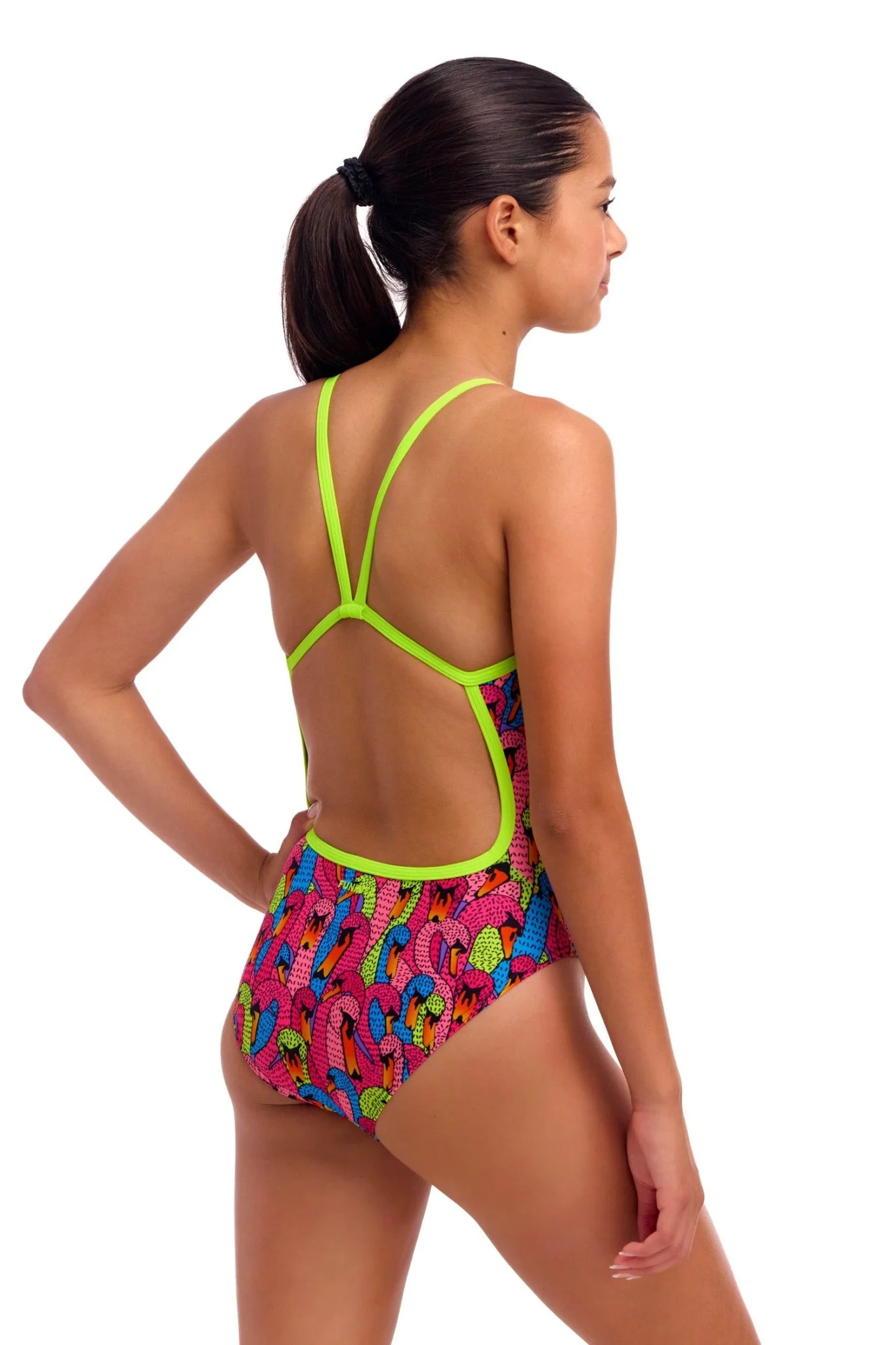 FUNKITA GIRLS SWAN CITY SINGLE STRAP ONE PIECE - Image 3