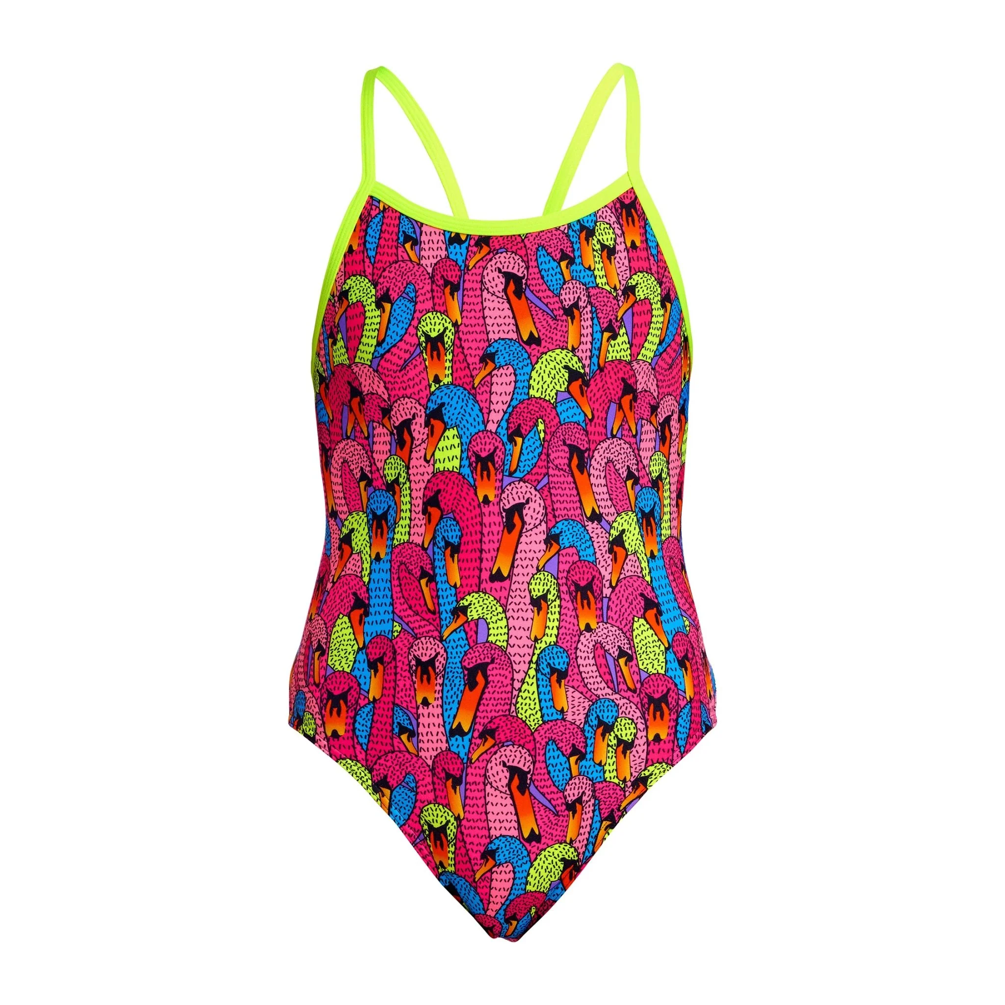 FUNKITA GIRLS SWAN CITY SINGLE STRAP ONE PIECE - Image 5