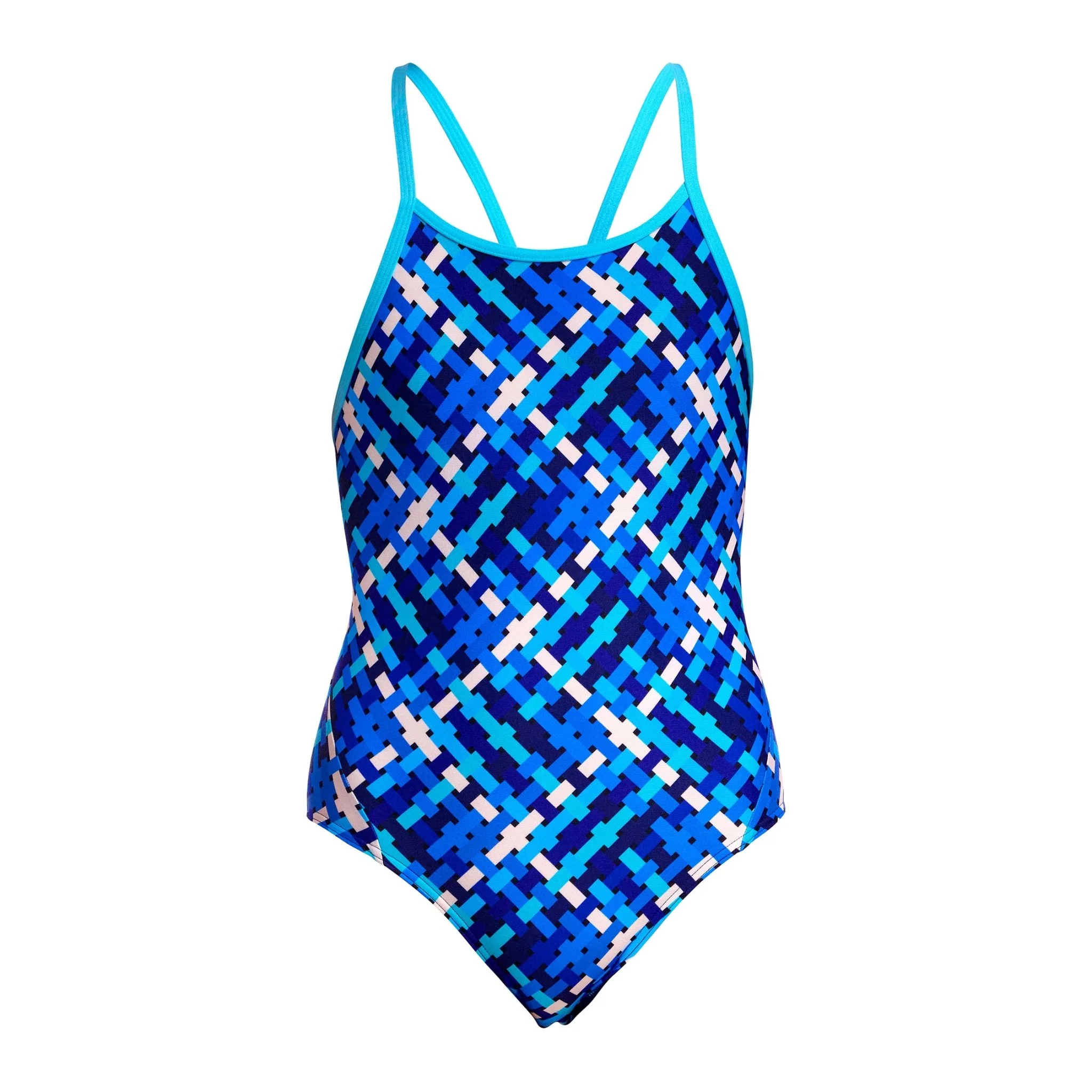 FUNKITA GIRLS UNDER OVER DIAMOND BACK ONE PIECE - Image 5