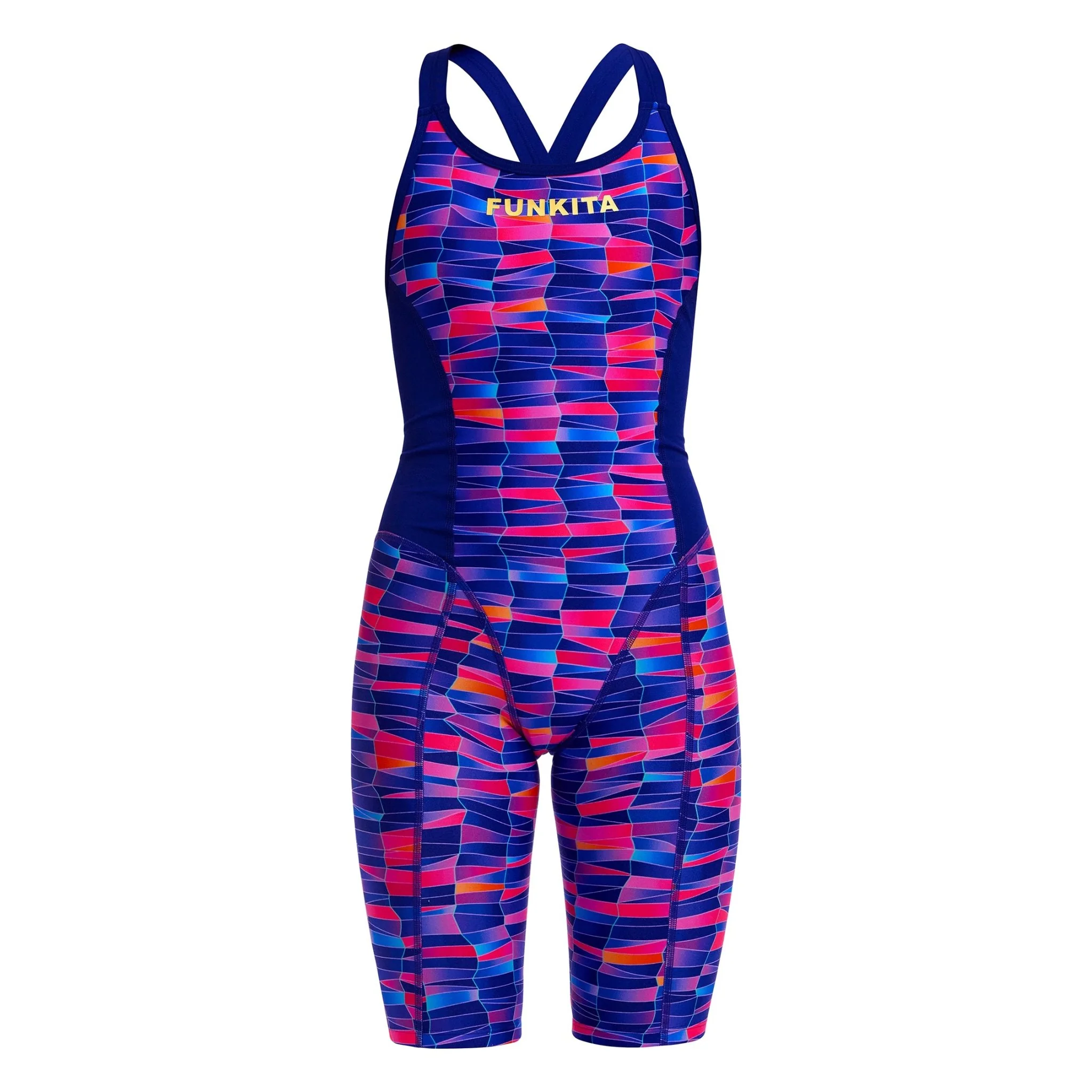 FUNKITA GIRLS WARPED WAVES FAST TRAINING ONE PIECE - Image 5