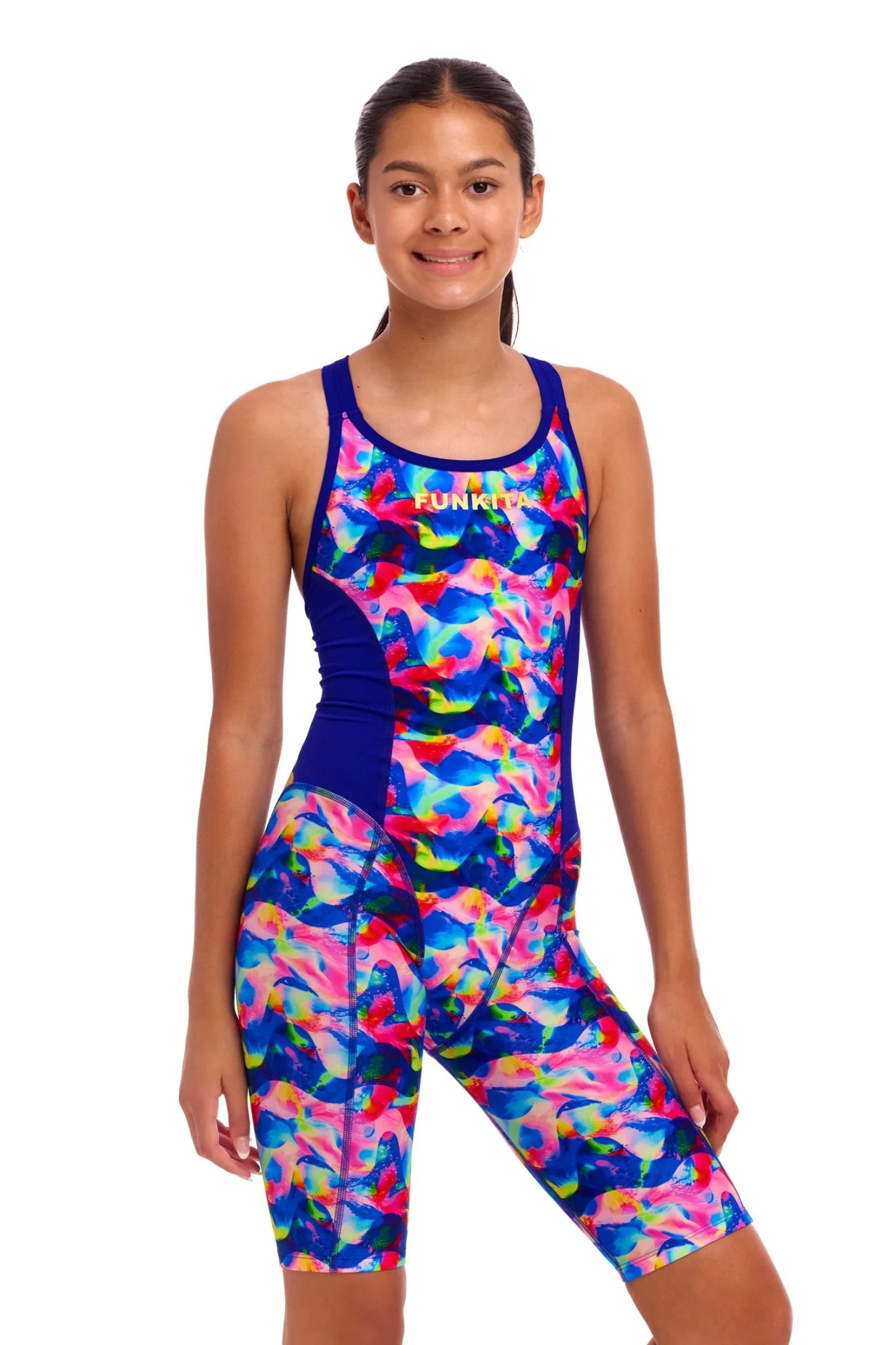 FUNKITA GIRLS WET WAVE FAST TRAINING ONE PIECE - Image 4