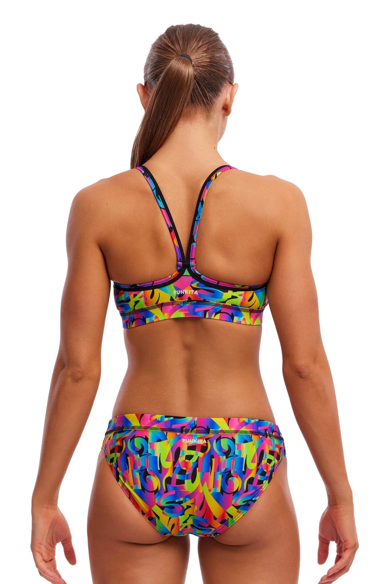 FUNKITA WOMENS COLOUR FUNK SPORTS TOP - Image 3
