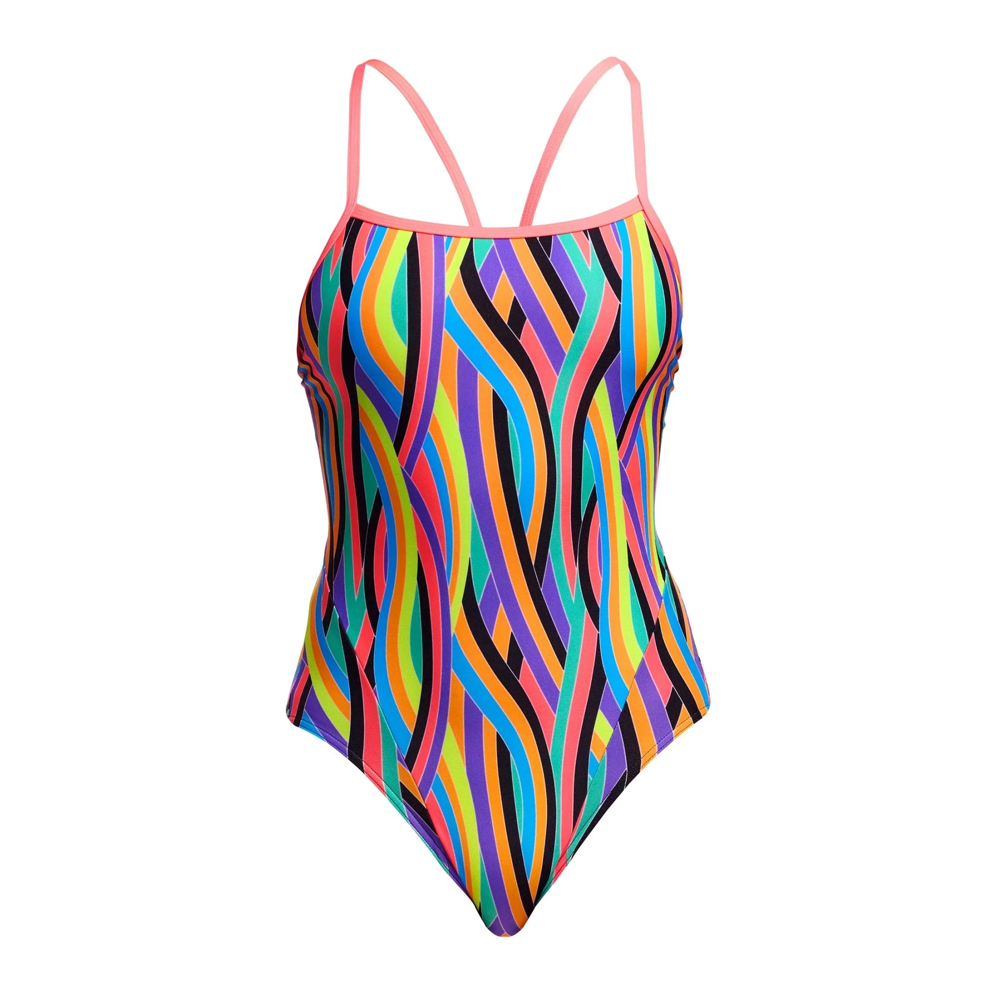 FUNKITA WOMENS CURL CURL SINGLE STRAP ONE PIECE - Image 5