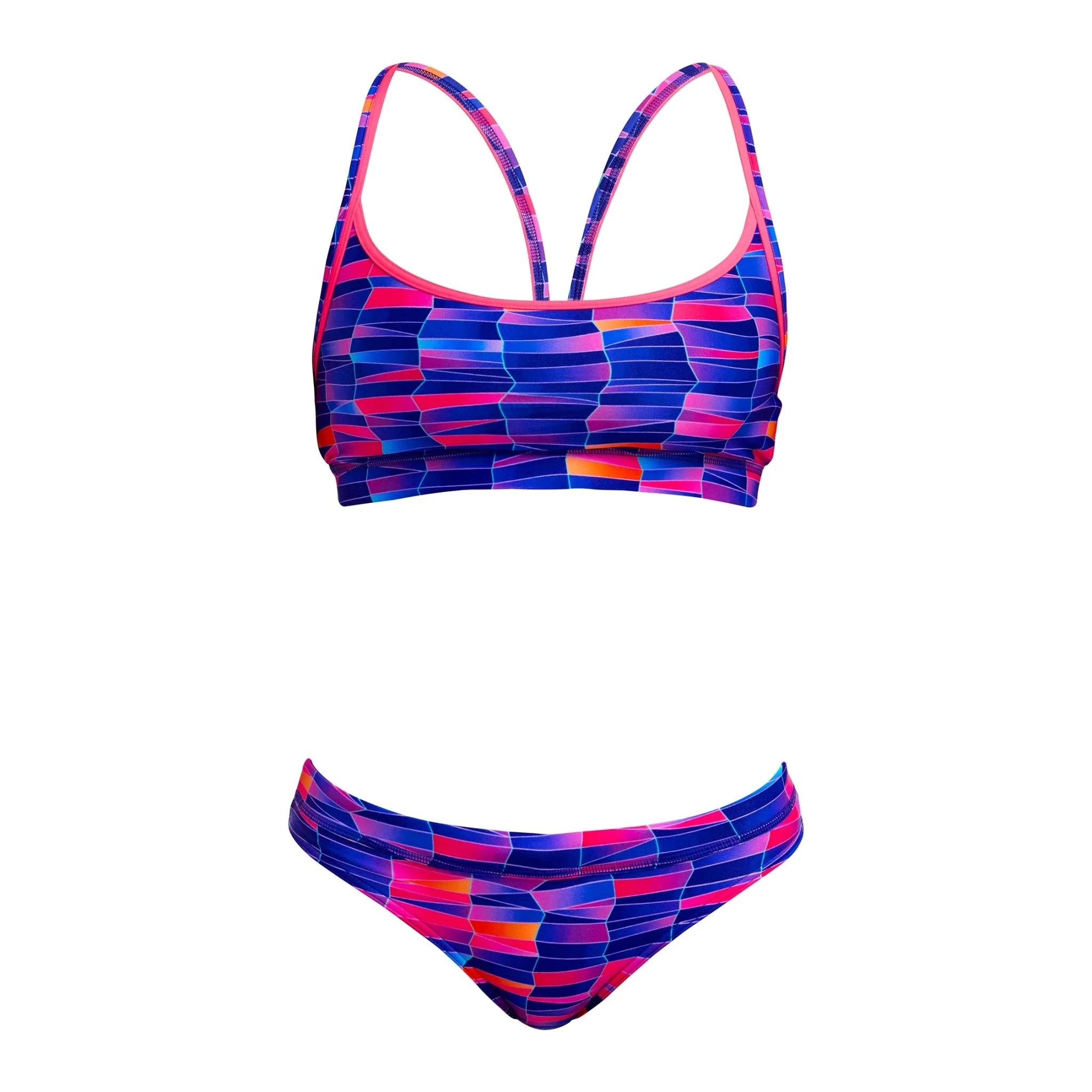 FUNKITA WOMENS WARPED WAVES SPORTS TOP - Image 5