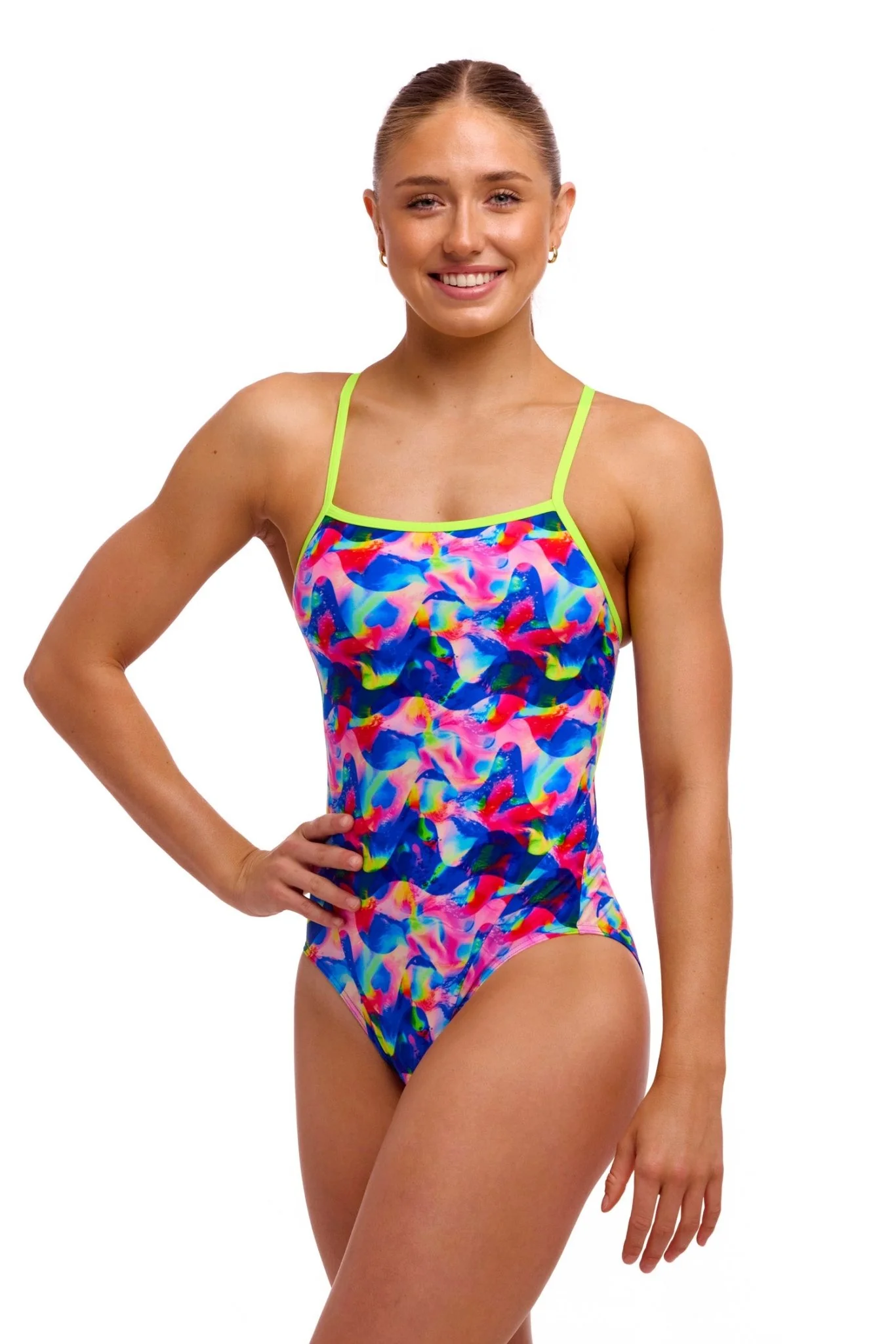 FUNKITA WOMENS WET WAVE SINGLE STRAP ONE PIECE - Image 5