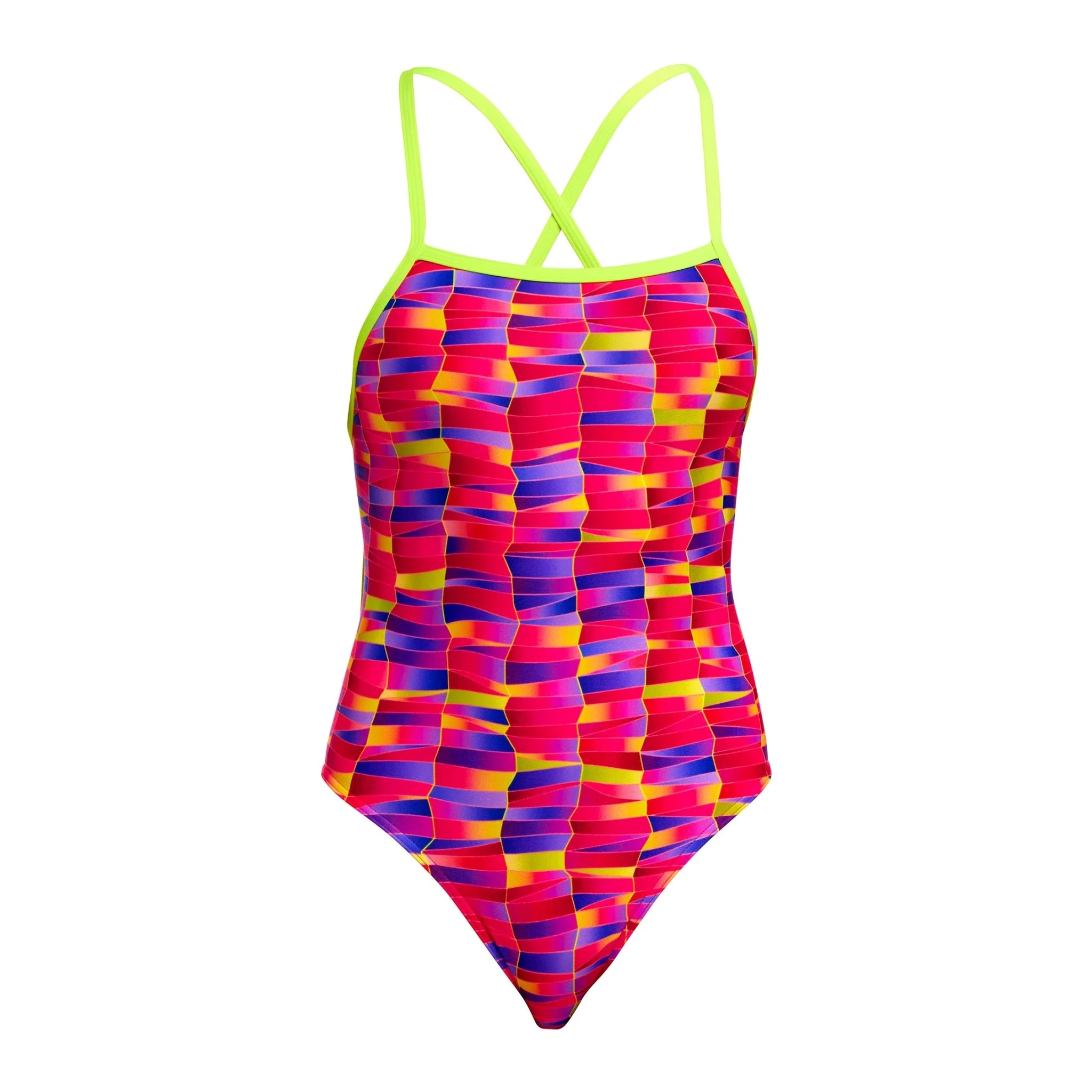 FUNKITA WOMENS WRIGGLE WALLS TIE ME TIGHT ONE PIECE - Image 5
