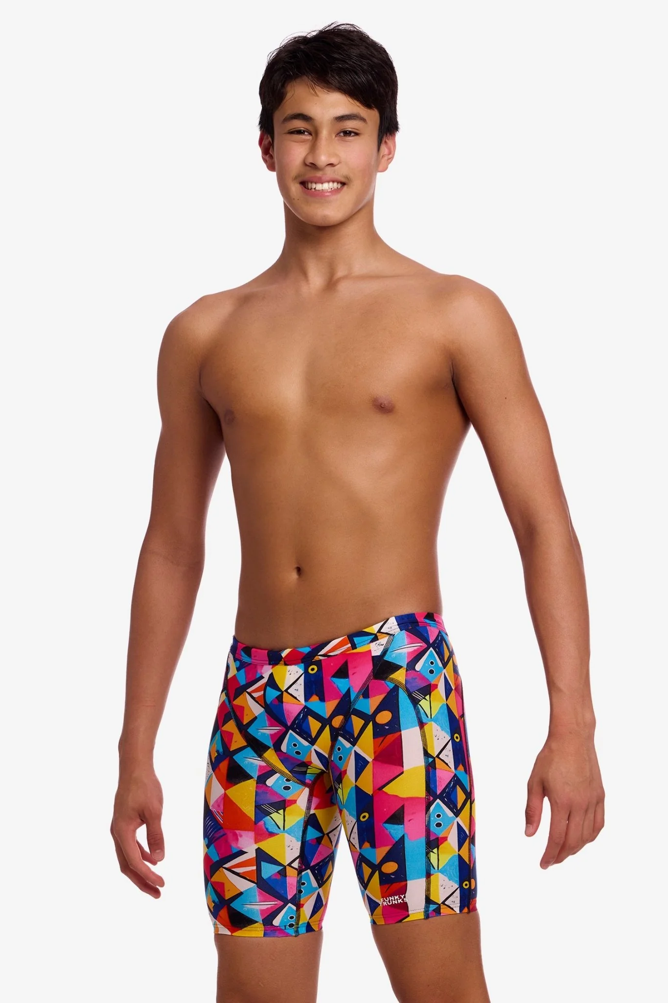 FUNKY TRUNKS BOYS BROKEN BLOX TRAINING JAMMER