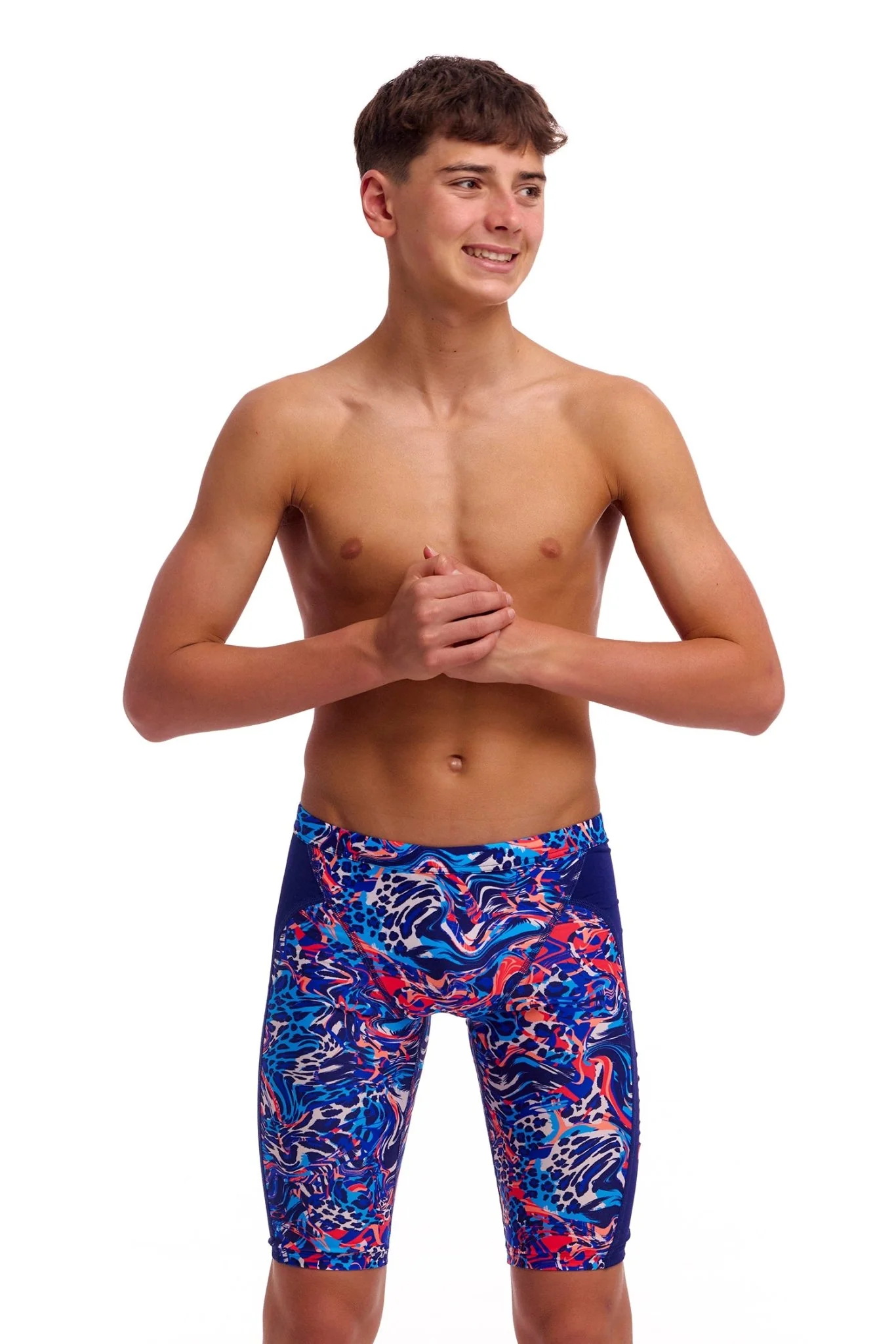 FUNKY TRUNKS BOYS MAD CAT TRAINING JAMMER - Image 3