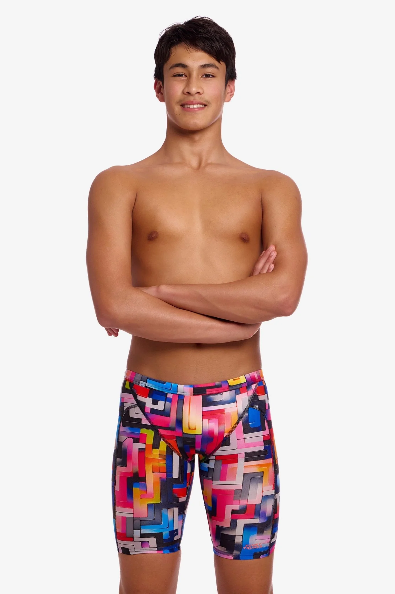 FUNKY TRUNKS BOYS PUTTY RULES TRAINING JAMMER - Image 3