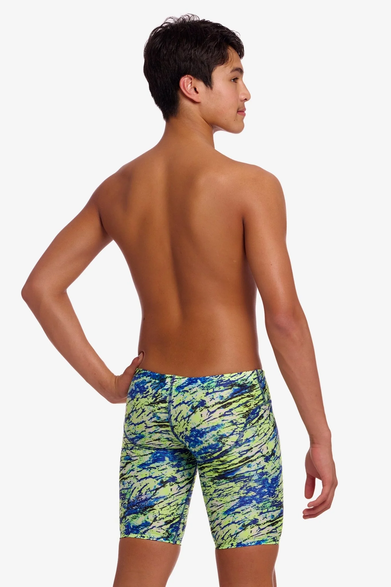 FUNKY TRUNKS BOYS SCALED BACK FAST TRAINING JAMMER - Image 4