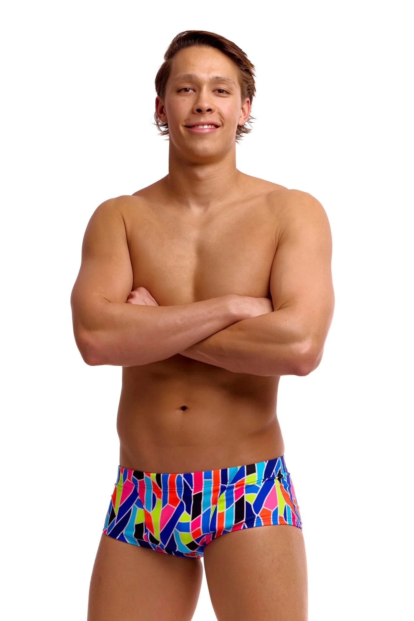 FUNKY TRUNKS MENS FAULT LINES CLASSIC TRUNKS - Image 3