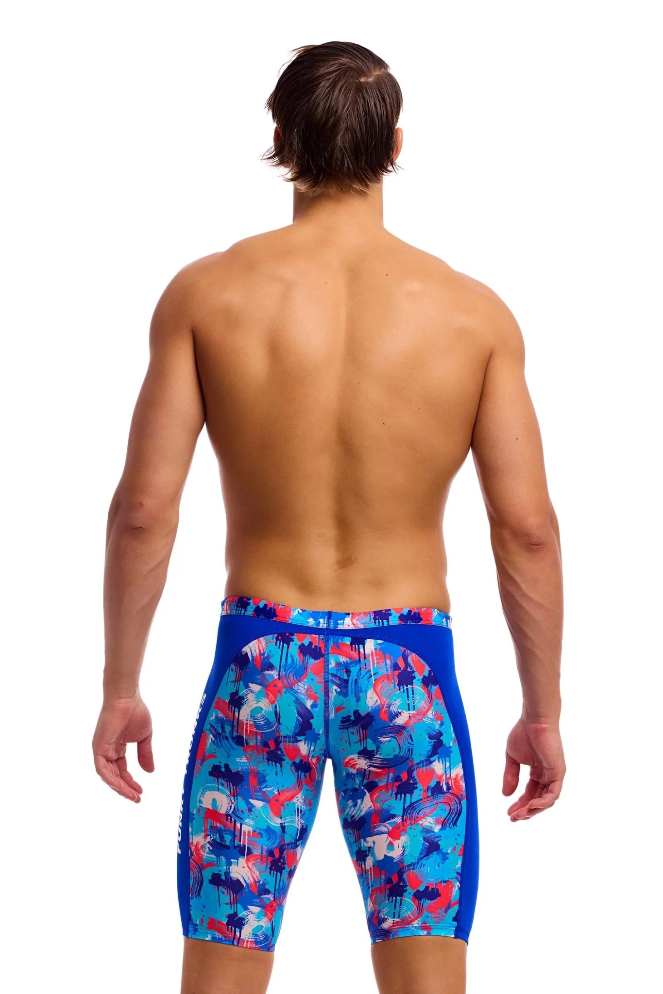 FUNKY TRUNKS MENS MESSY MESSY MESSY TRAINING JAMMER - Image 3