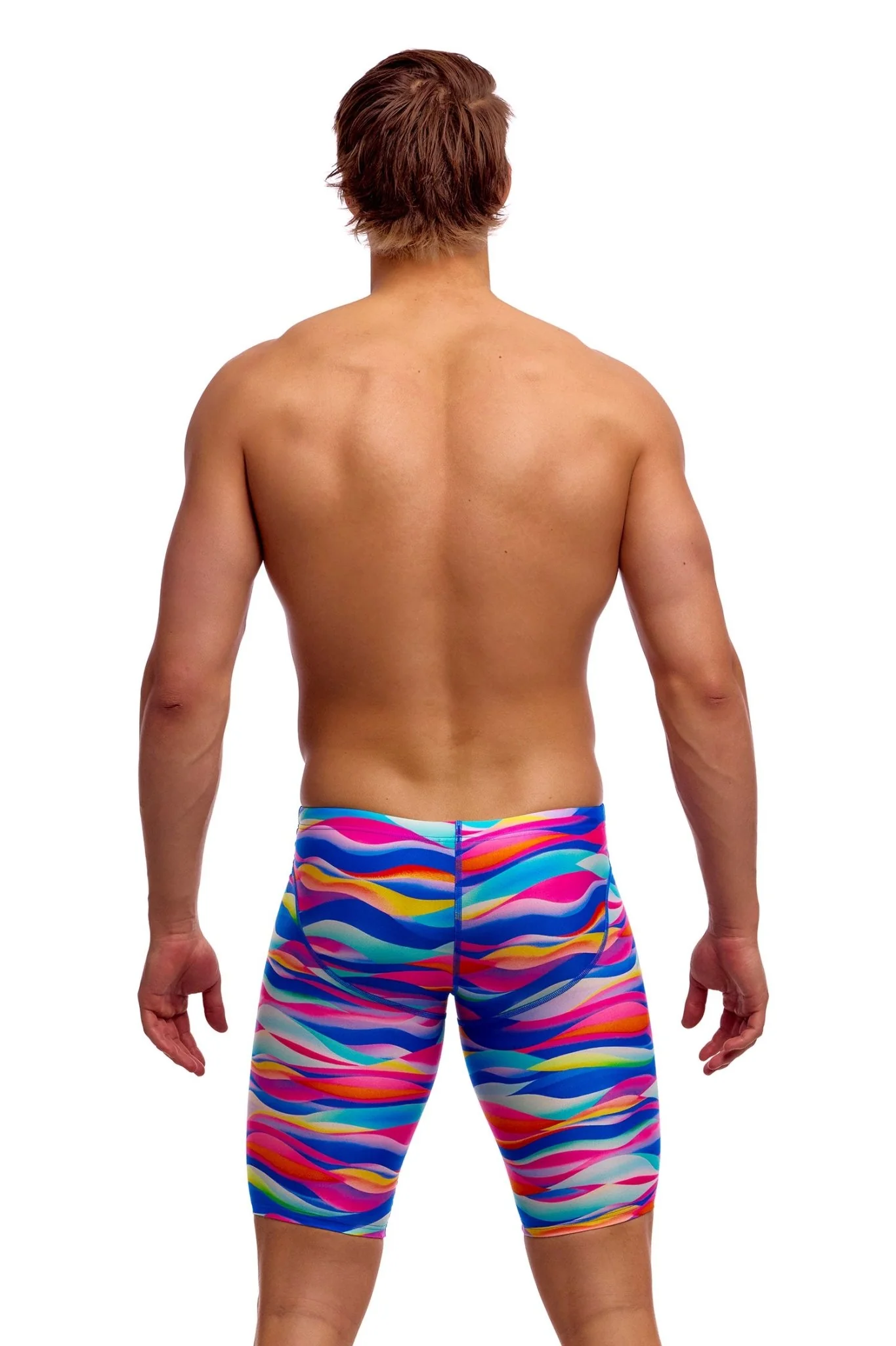 FUNKY TRUNKS MENS ROYAL WAVE FAST TRAINING JAMMER - Image 2