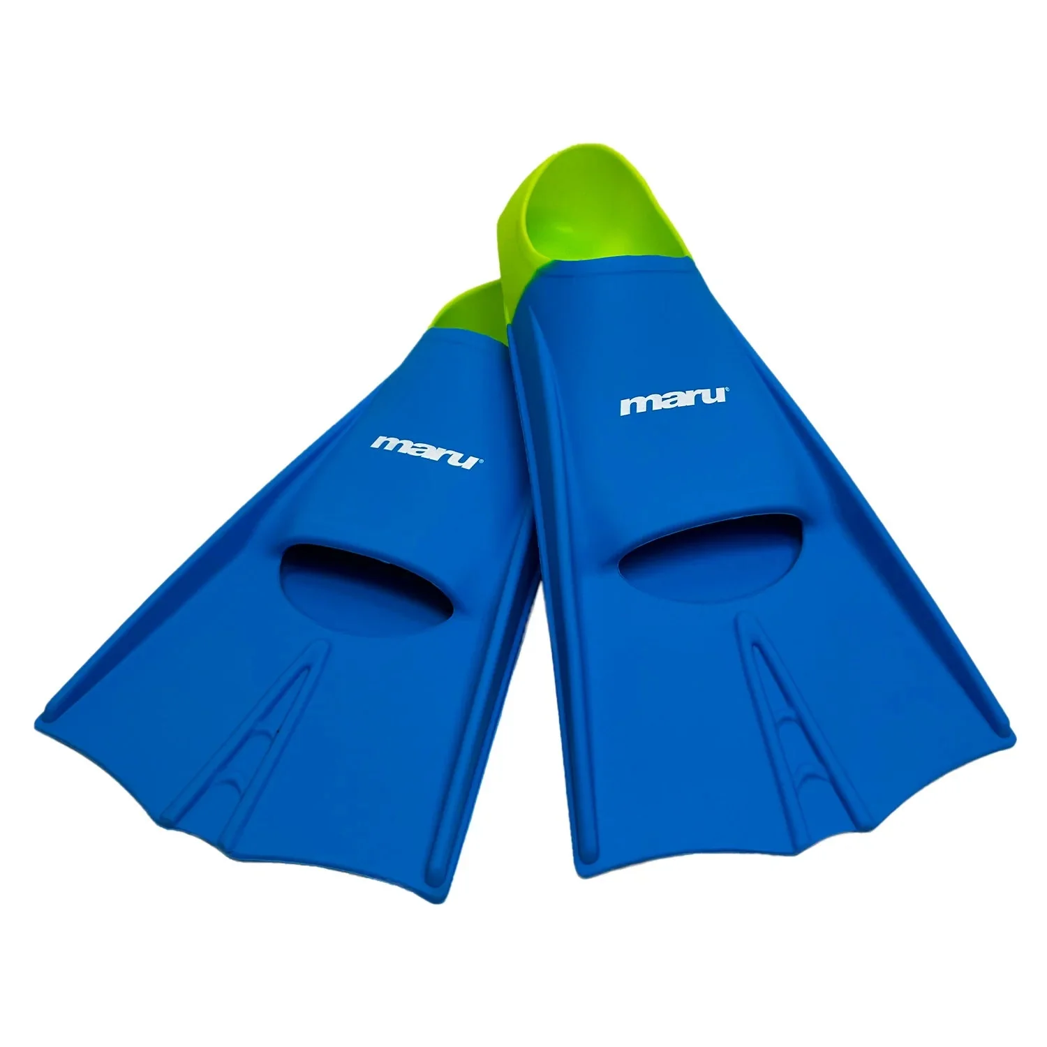 MARU TRAINING FINS BLUE / LIME